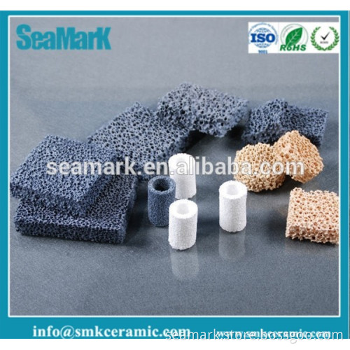 silicon carbide ceramic foam filter/ sic ceramic filter